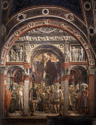 The Founding of the Spedale di Santa Maria della Scala by Lorenzo di Pietro Vecchietta